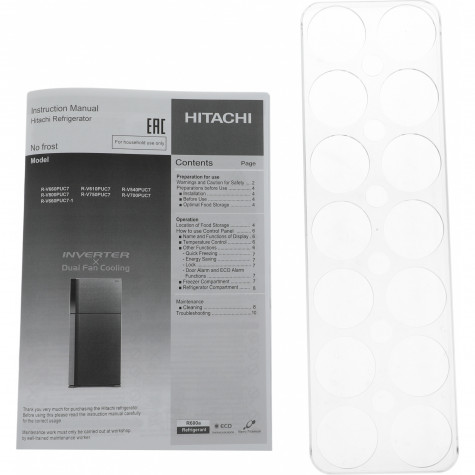����������� Hitachi R-V660PUC7-1 BSL 2-�������. ����������� ��������� �����. ��������