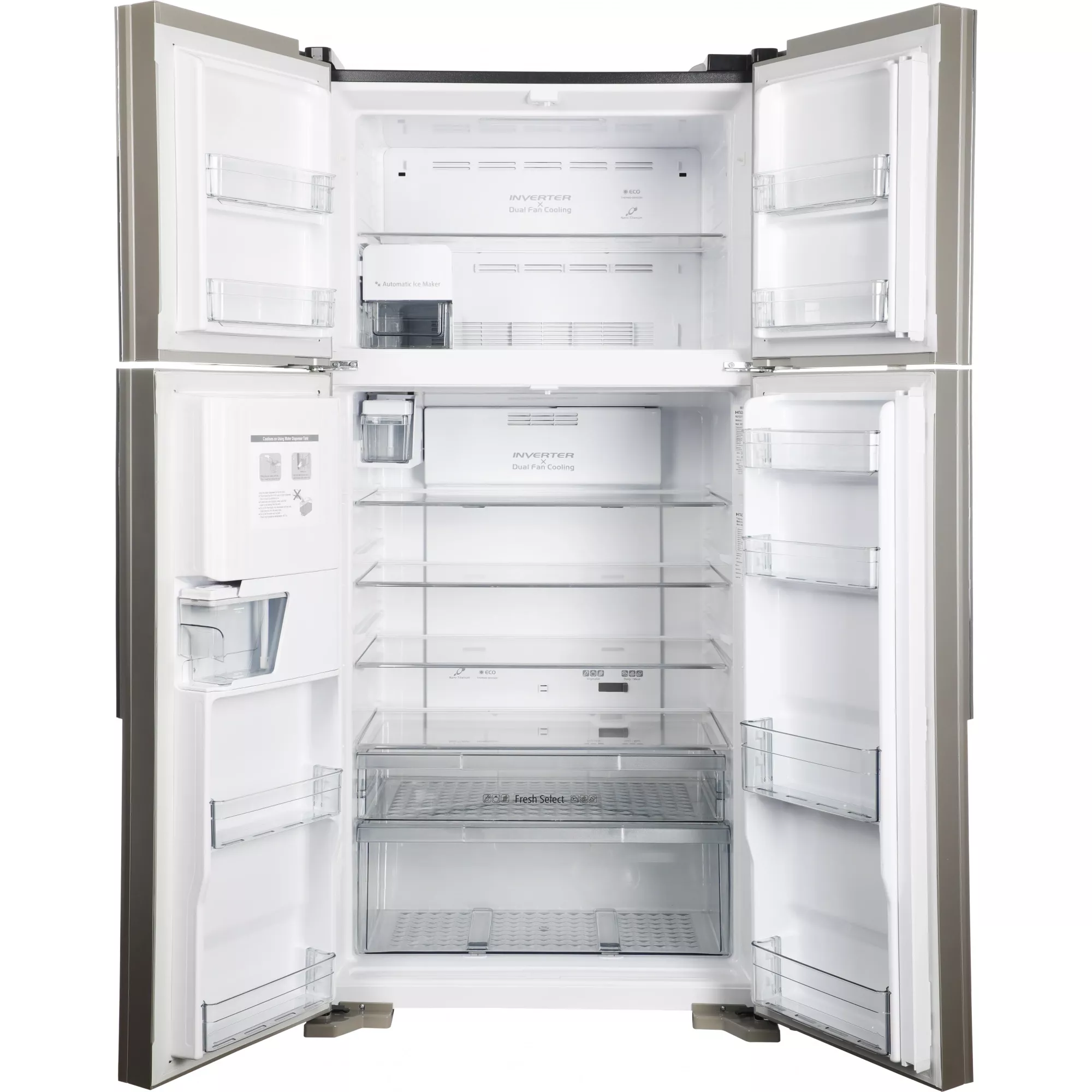 ����������� Hitachi R-W660PUC7X GC 2-�������. ������� �����. ��������